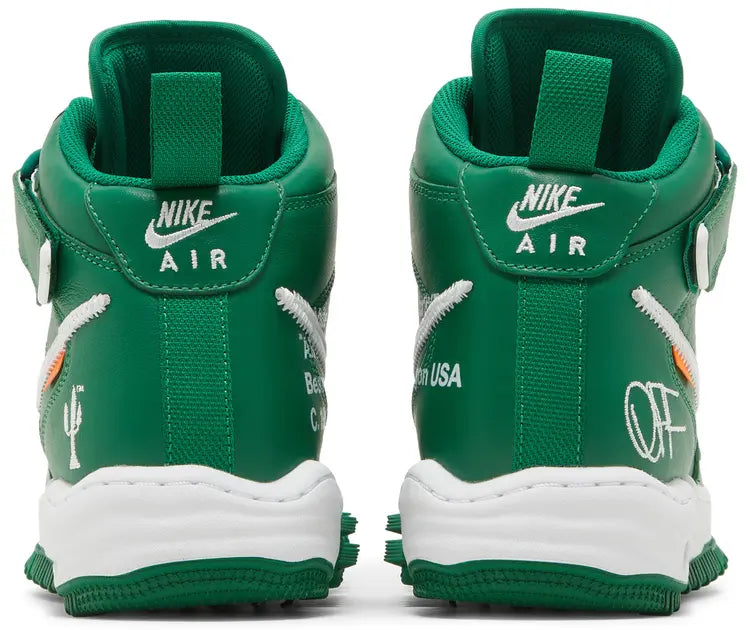 NIKE AIR FROCE 1 X OFF-WHITE MID GREEN