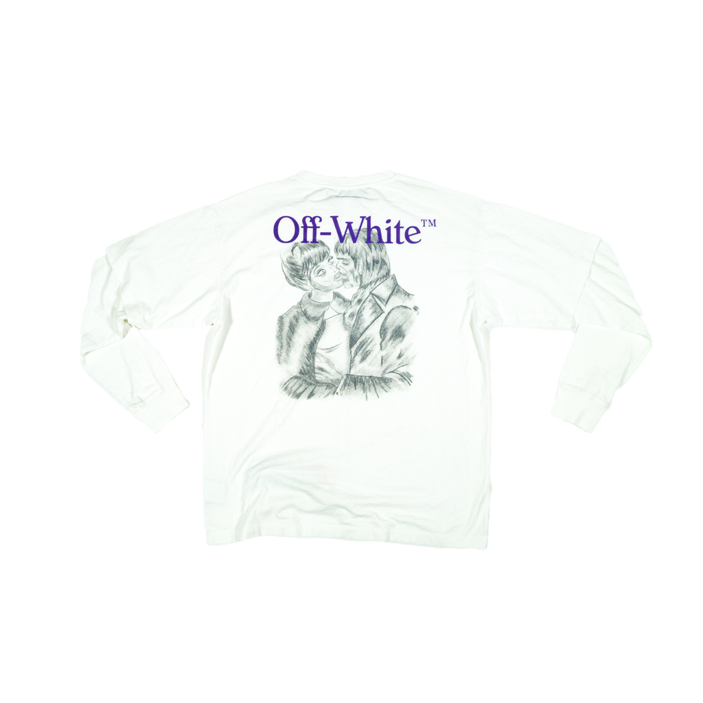 OFF-WHITE DRAWIN LONGSLEEVE / TEE