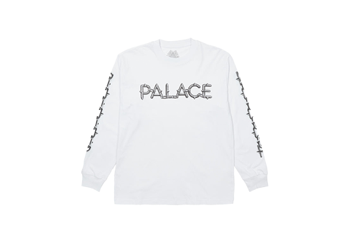 PALACE LONGSLEEVE "SPIKE" WHITE