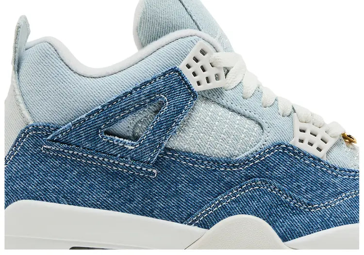 NIKE AIR JORDAN 4 TEX DENIM WORN BLUE