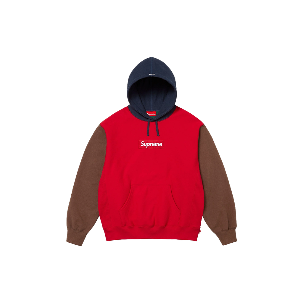 SUPREME MULTICOLOUR BOX LOGO HOODIE