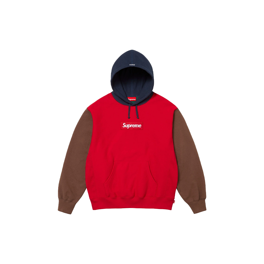 SUPREME MULTICOLOUR BOX LOGO HOODIE