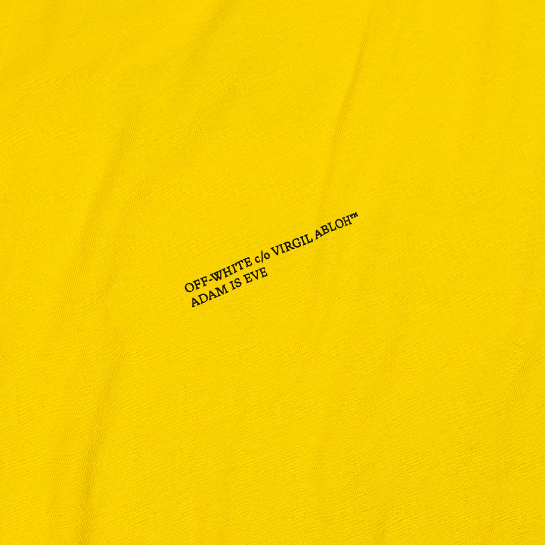 OFF-WHITE OVERSIZED ADAM IS EVE TEE