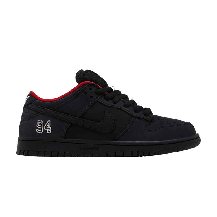 NIKE SB DUNK LOW X SUPREME BLACK