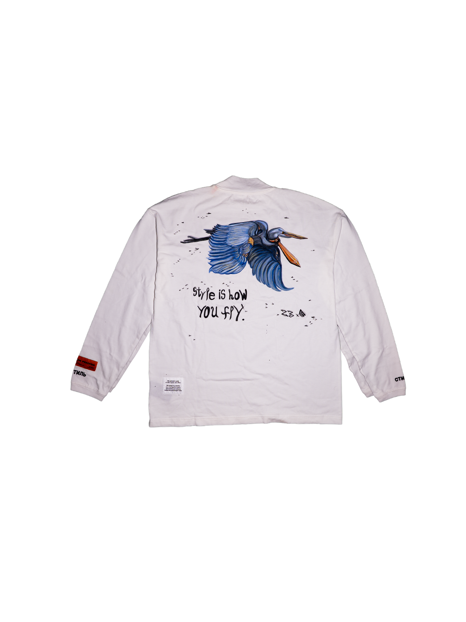 HERON PRESTON СТИЛЪ CUSTOM 1 OF 1 LONGSLEEVE BY ETHEREAL REGALIA X 23STOR3