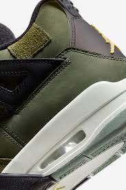 NIKE AIR JORDAN 4 MEDIUM OLIVE
