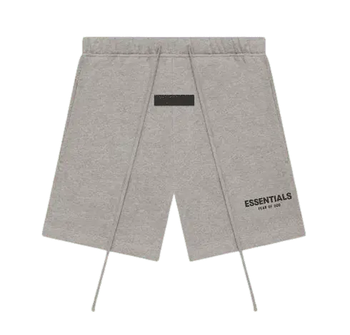 FEAR OF GOD ESSENTIALS SHORTS DARK OATMEAL