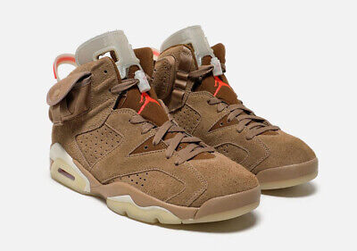 NIKE AIR JORDAN 6 X TRAVIS SCOTT "BRITISH KHAKI