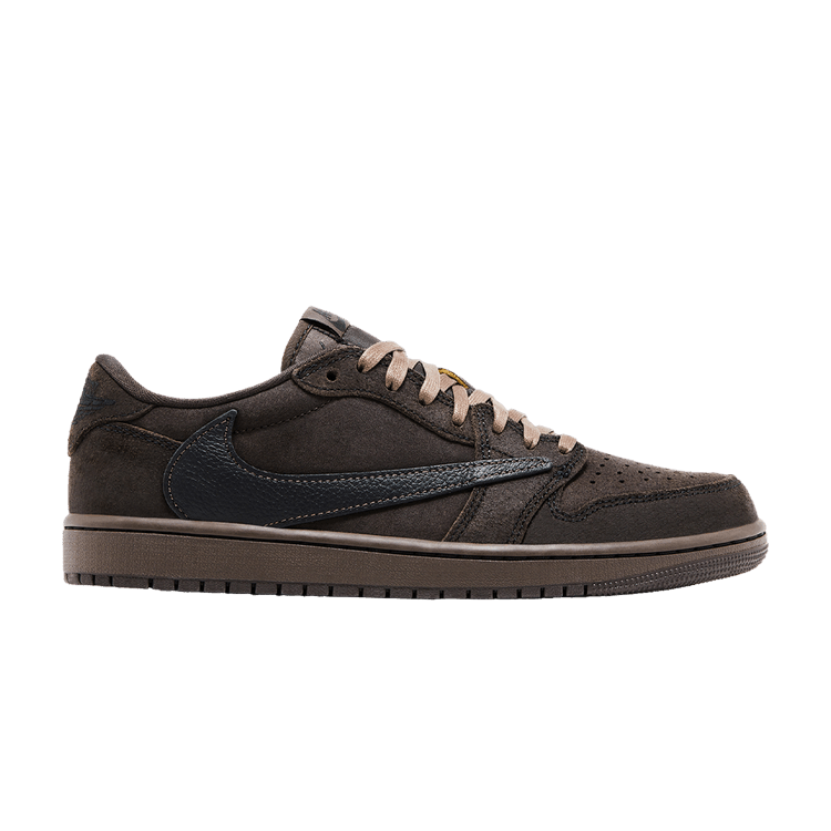 NIKE AIR JORDAN 1 LOW X TRAVIS SCOTT VELVET BROWN
