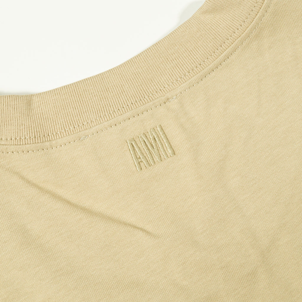 AMI PARIS TONAL TEE VANILLA