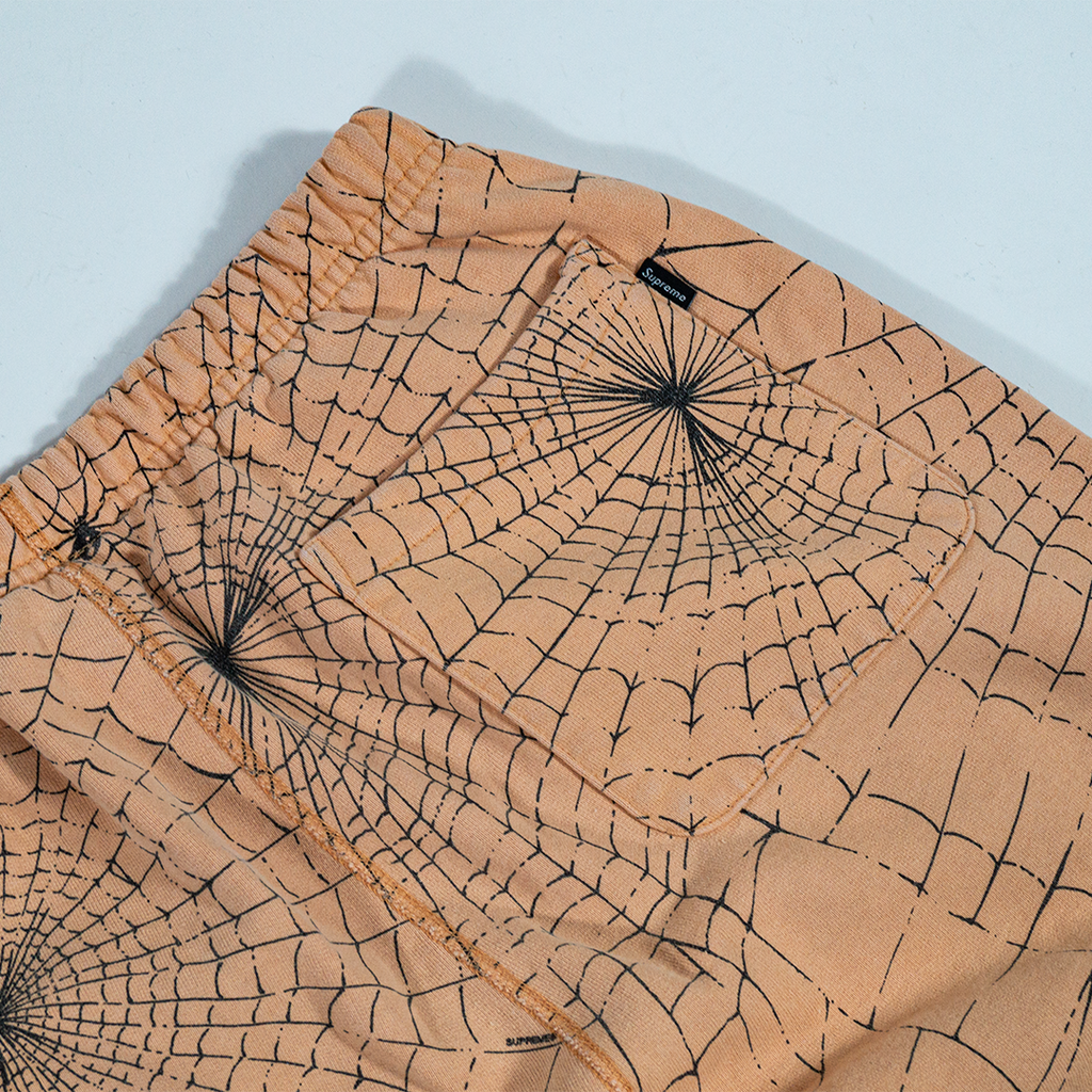 SUPREME SPIDER WEB SWEATPANTS 2016