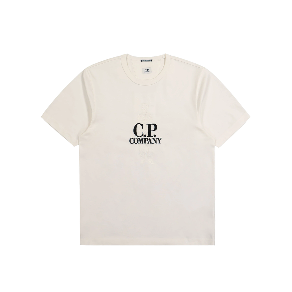 C.P. COMPANY TWISTED BRITISH TAILOR EMBROIDERY TEE