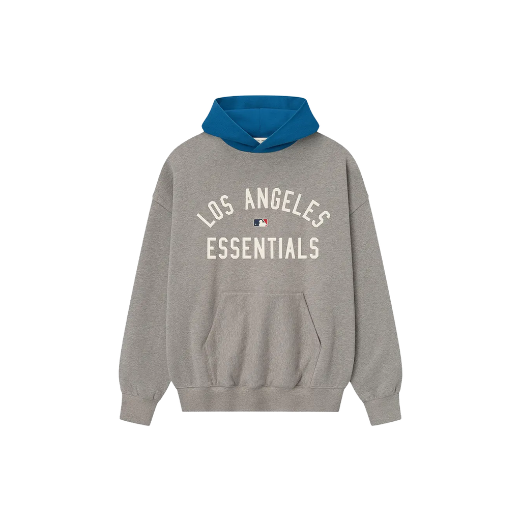 FEAR OF GOD ESSENTIALS X MLB LOS ANGELES HOODIE