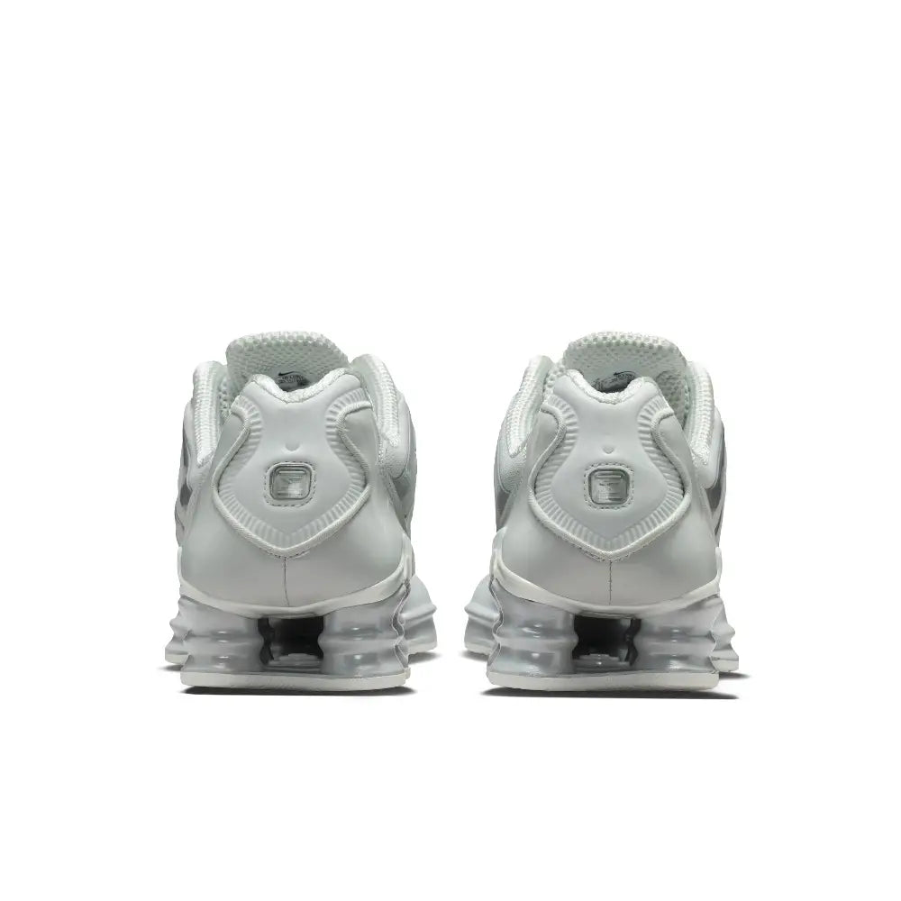 NIKE SHOX METALIC SILVER
