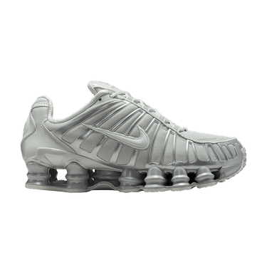 NIKE SHOX METALIC SILVER