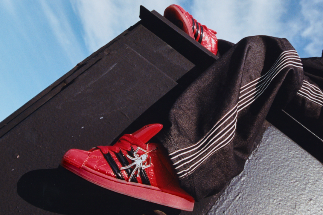 ADIDAS SUPERSTAR X SP5DER RED
