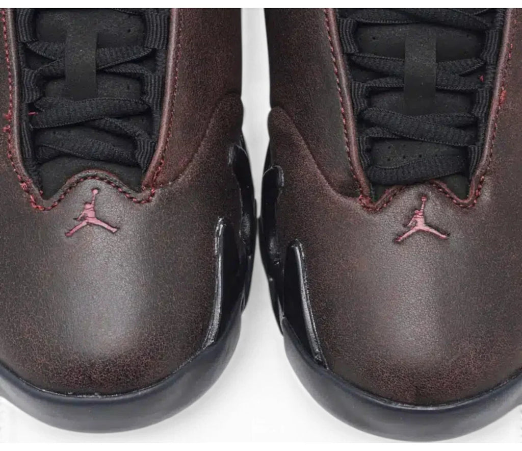 JORDAN 14 X MOWALOLA BURNT RED