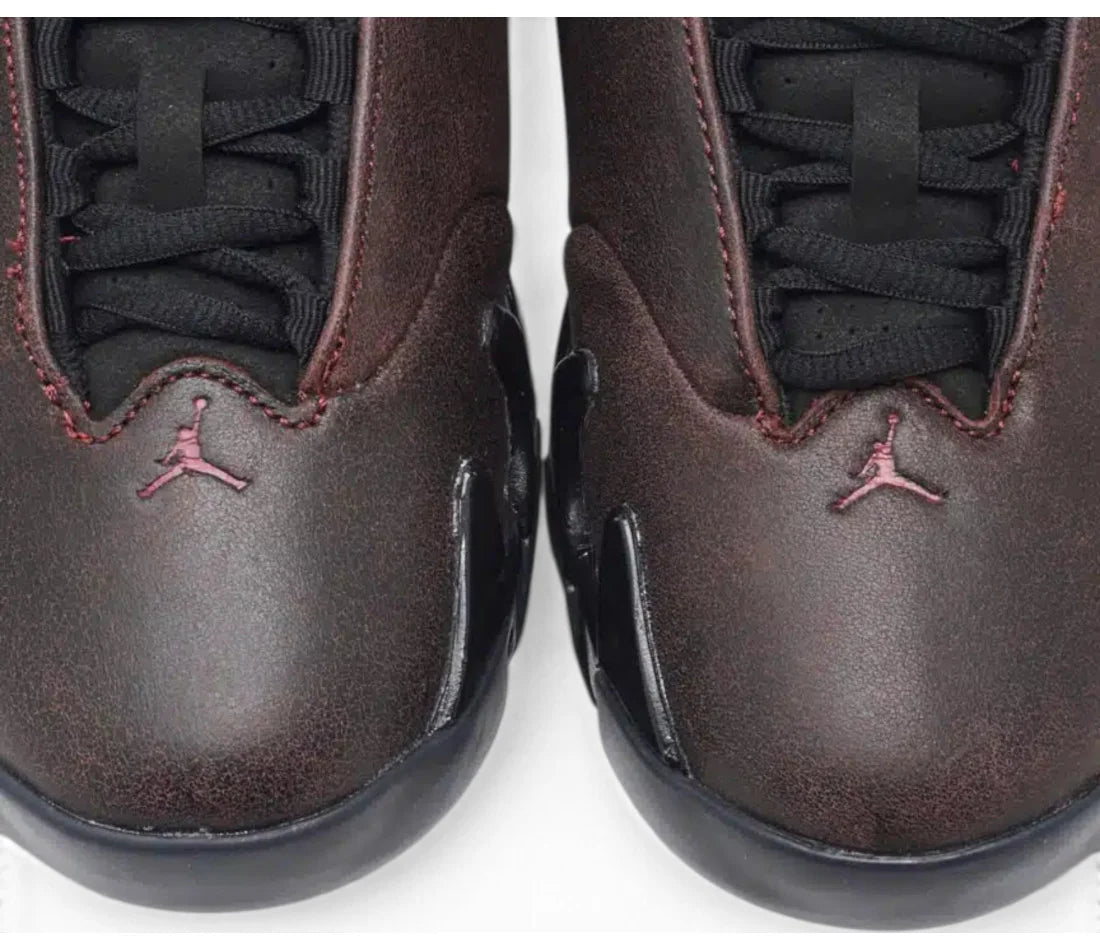 JORDAN 14 X MOWALOLA BURNT RED