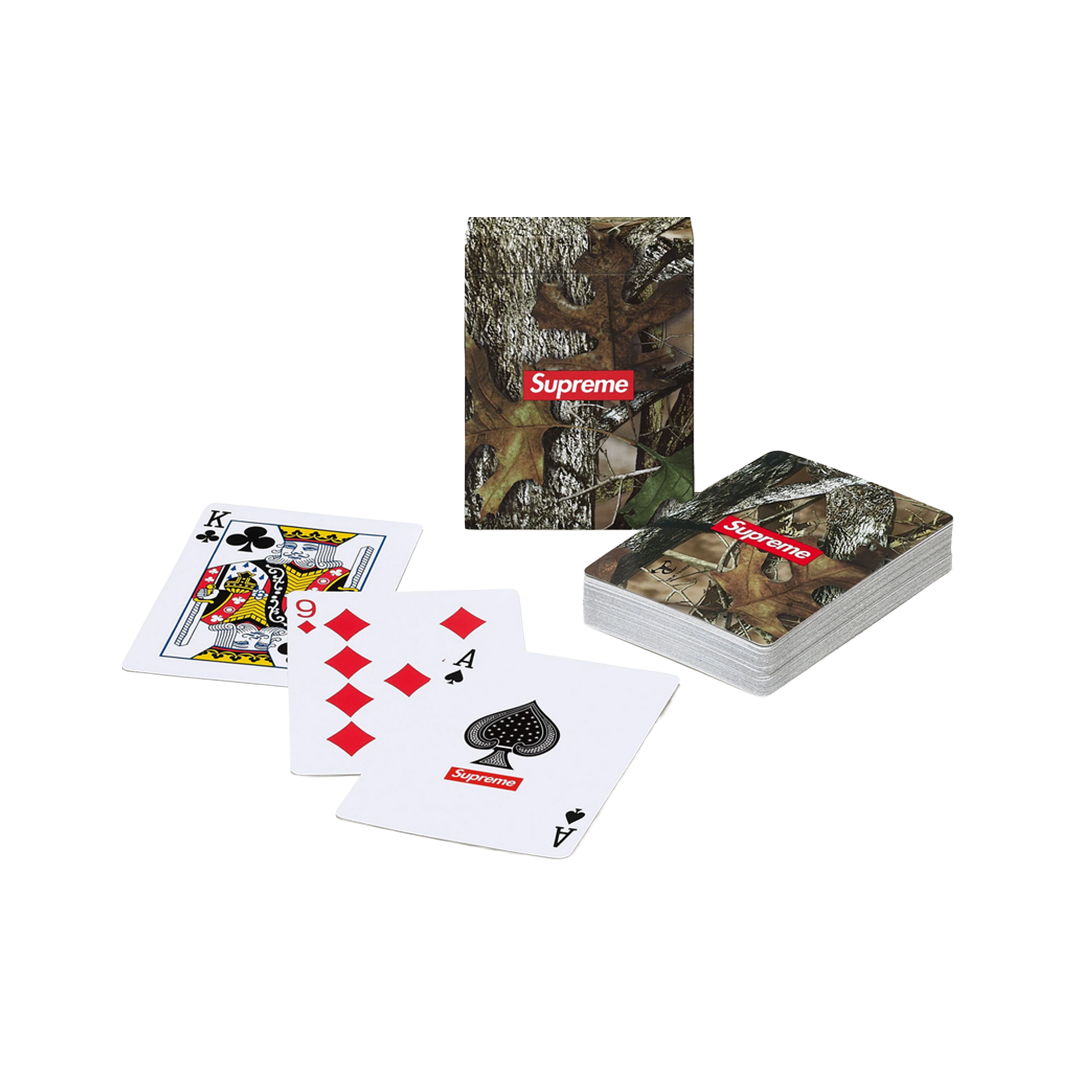 SUPREME CAMO PLAYING CARDS