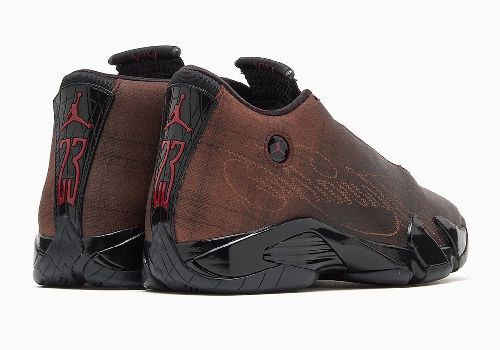 JORDAN 14 X MOWALOLA BURNT RED