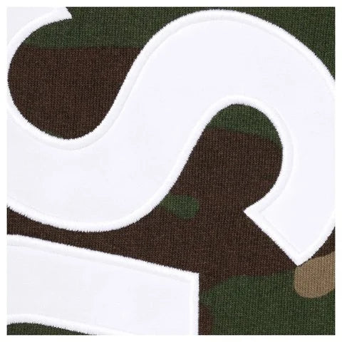 SUPREME SATIN APPLIQUE SWEATPANTS CAMO