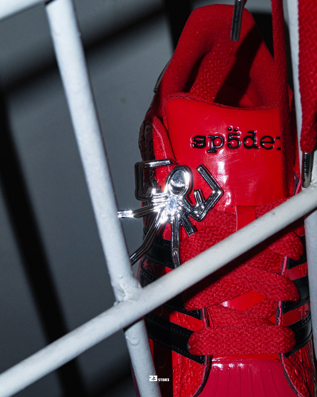 ADIDAS SUPERSTAR X SP5DER RED